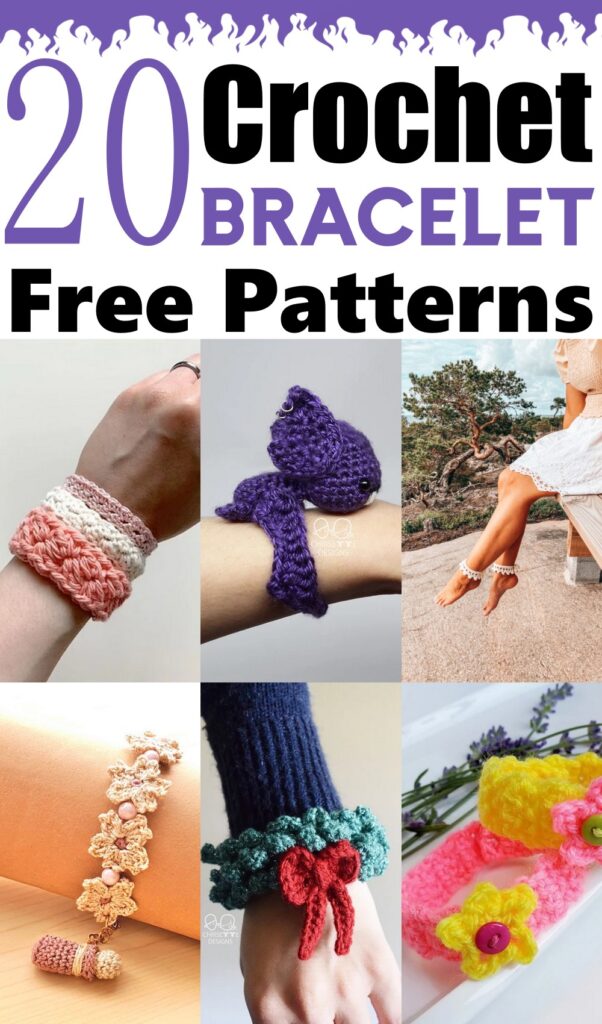 Free Crochet Bracelet Patterns To Cozily Stylize Wrist