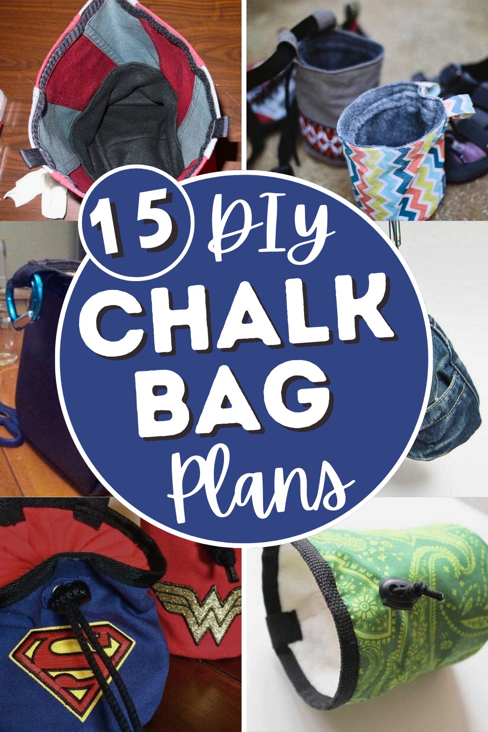 15 DIY Chalk Bag Patterns
