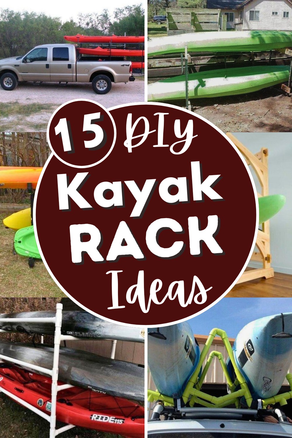 15 DIY Kayak Rack Ideas