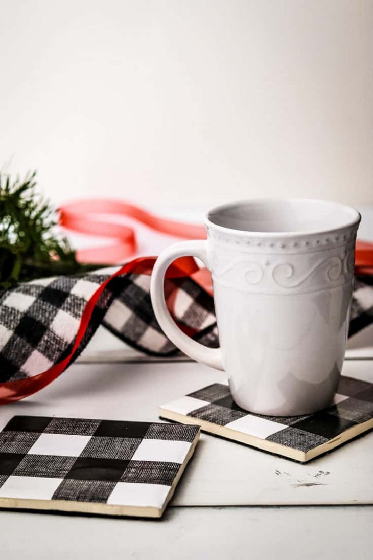 DIY Tile Coasters