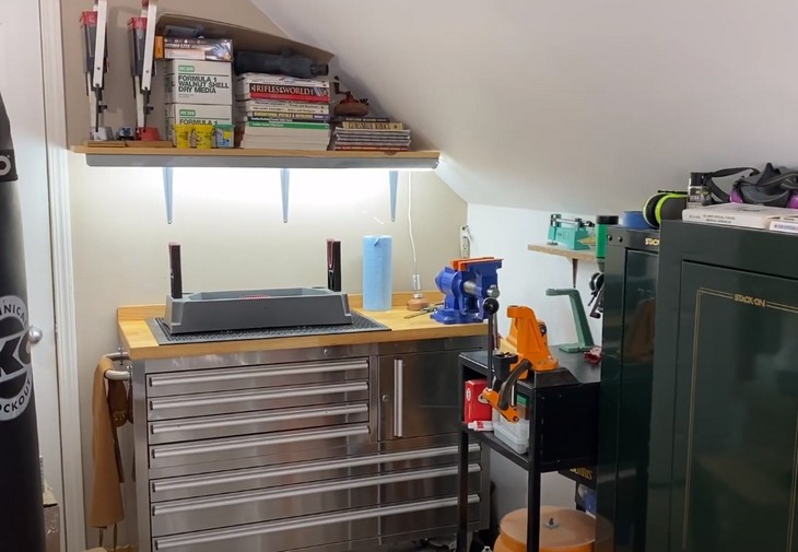 Compact Reloading Bench Setup