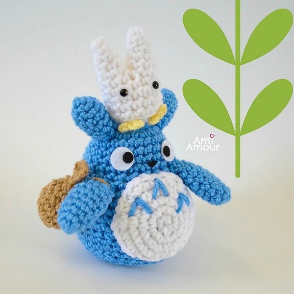 Crochet Totoro Amigurumi Set