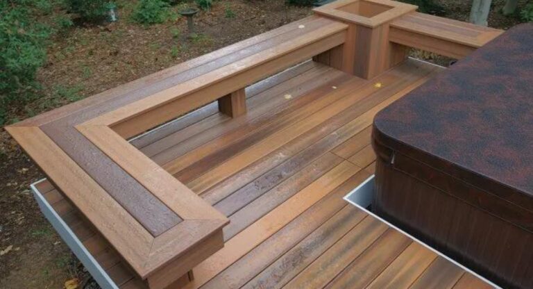 DIY Deck Bench Plans 1