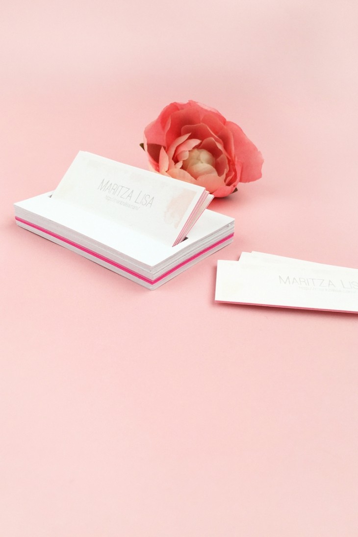 DIY Easy Business Card Holder 
