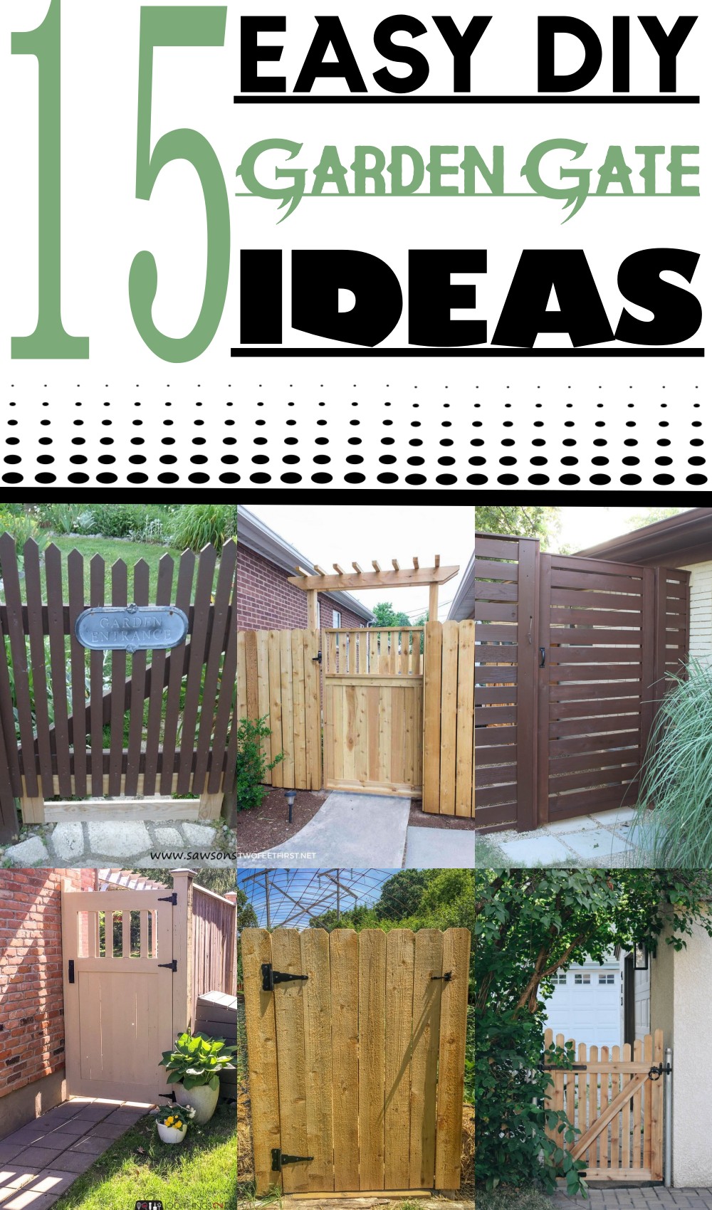 DIY Garden Gate Ideas