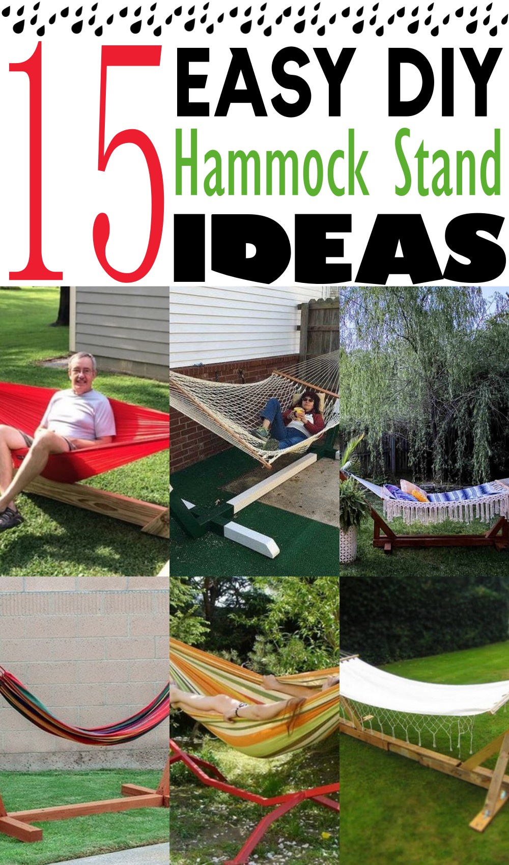 DIY Hammock Stand Ideas