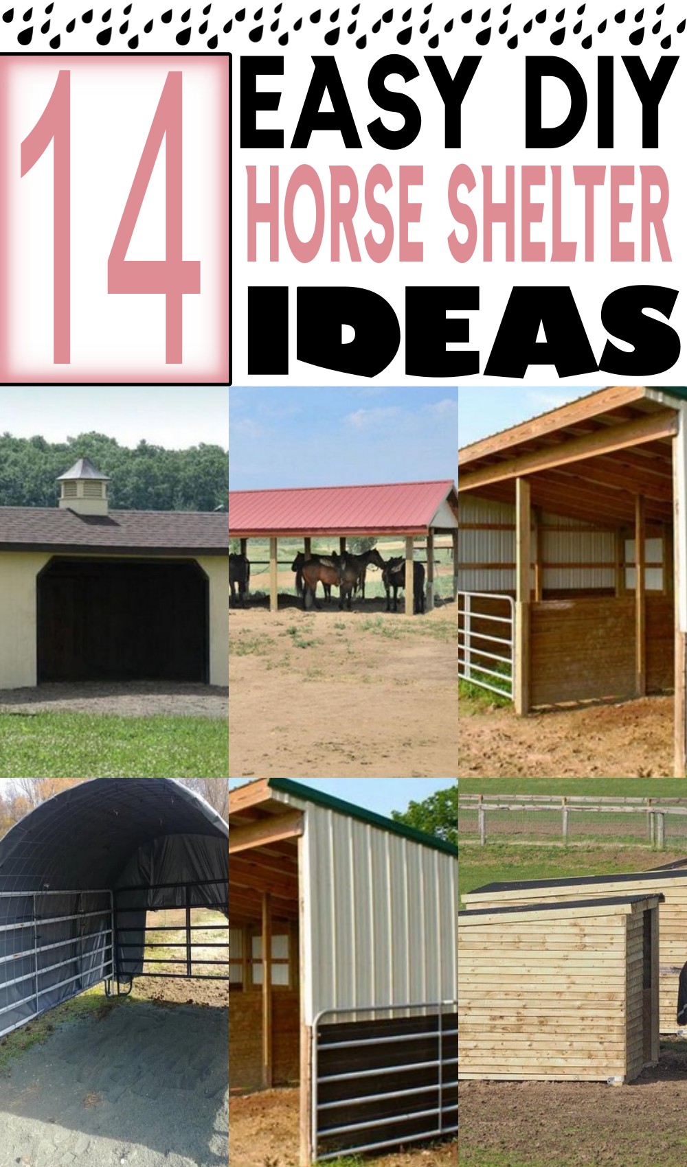 DIY Horse Shelter Ideas 1