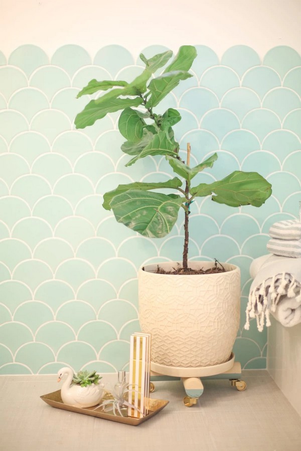 DIY Plant Stand Wood
