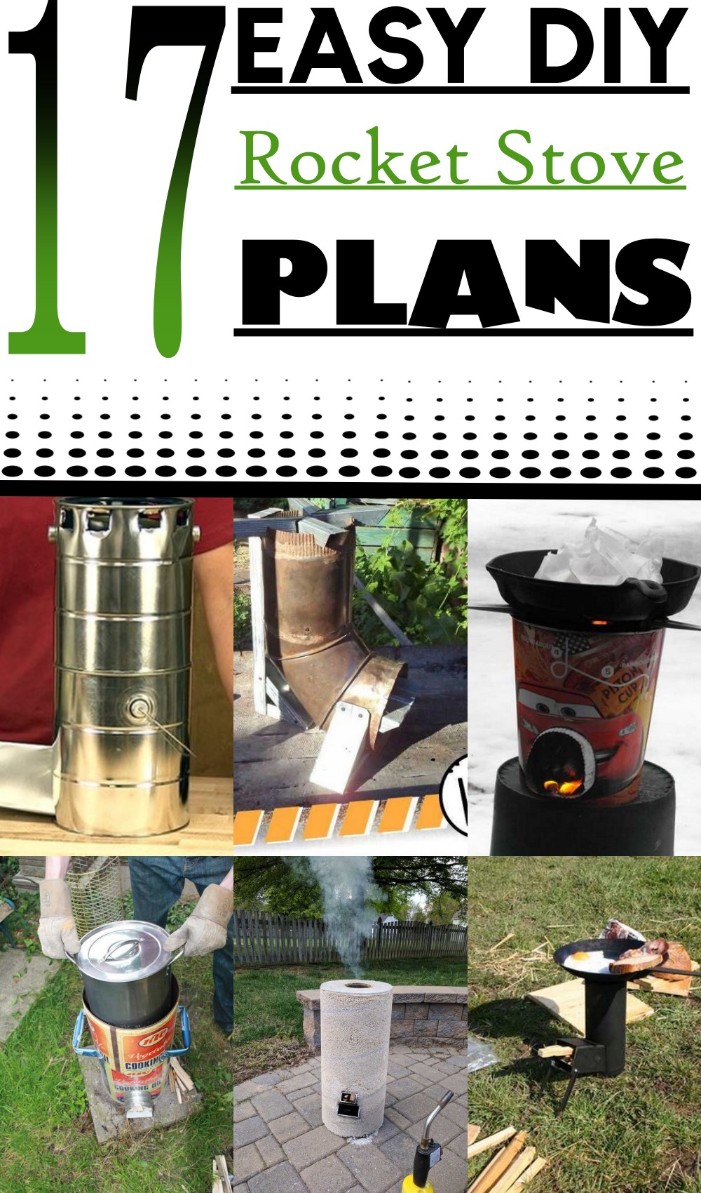 DIY Rocket Stove Plans