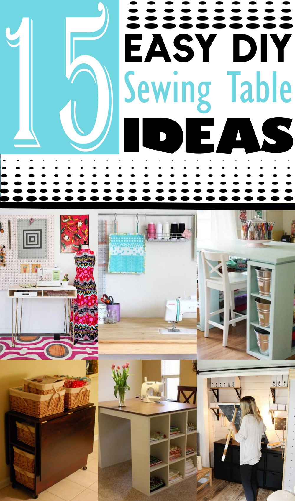 DIY Sewing Table Ideas
