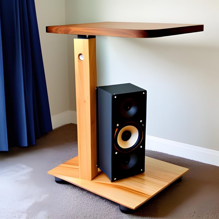 DIY Speaker Stand Ideas