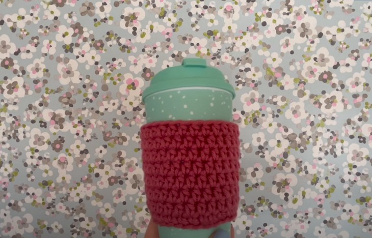 Easy And Quick Crochet Cup Cosy