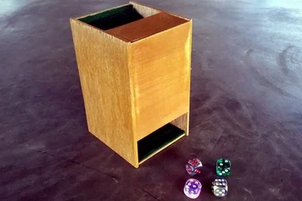 Easy Homemade Dice Tower