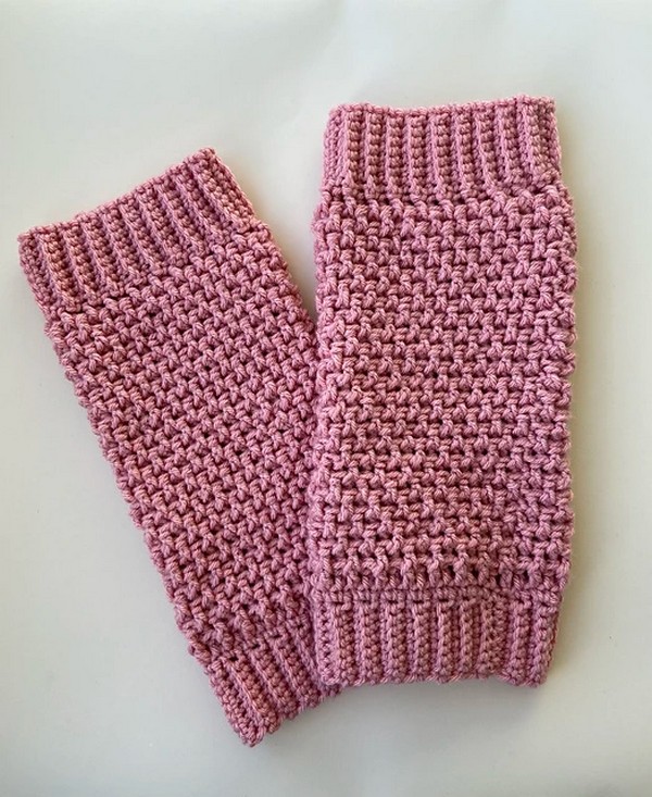 Free Crochet Knee Warmers