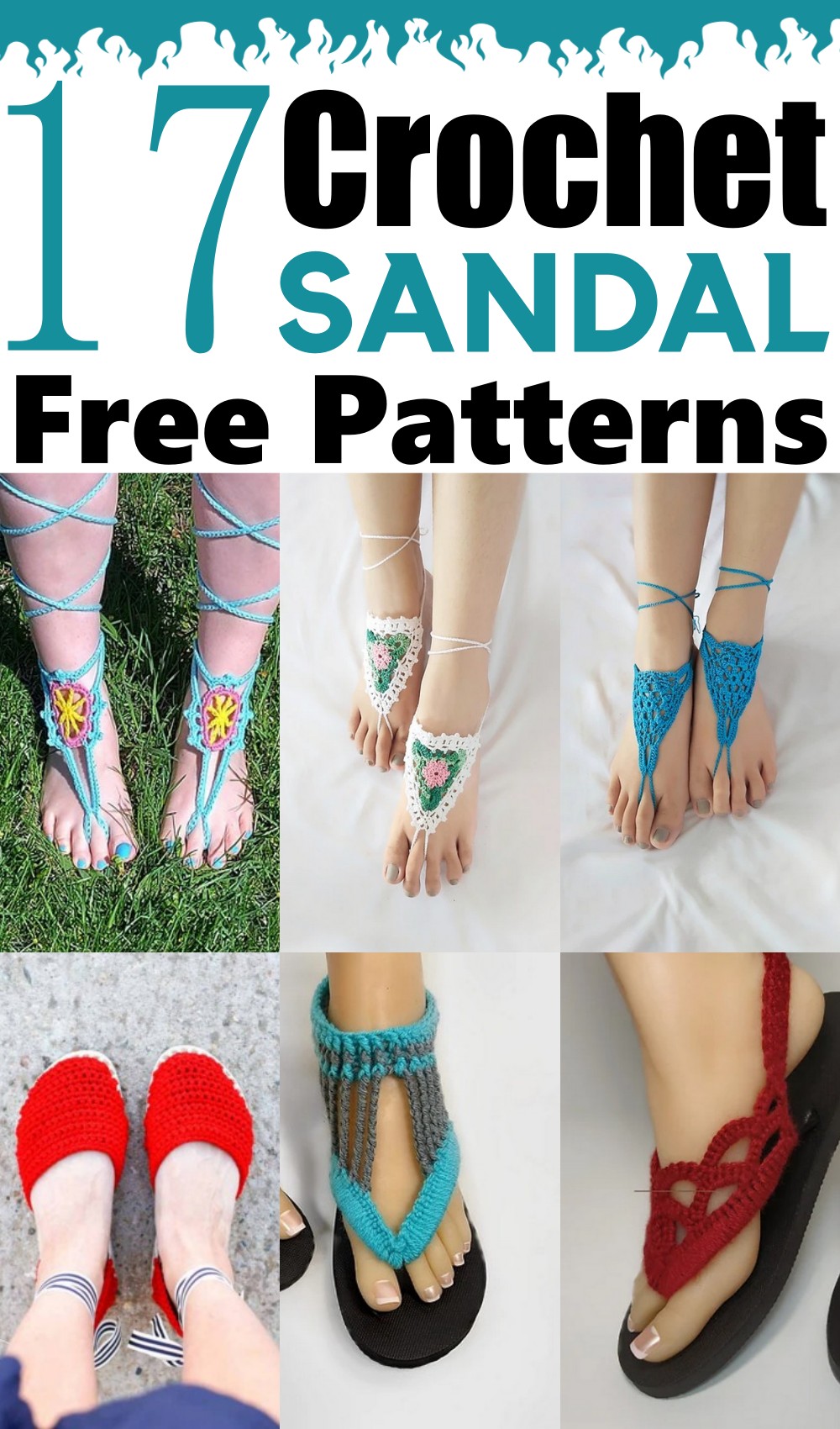 Free Crochet Sandal Patterns 1