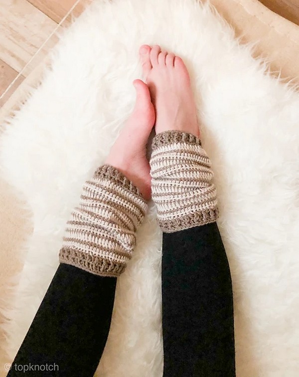 Free Slouchy Leg Warmer Crochet Pattern