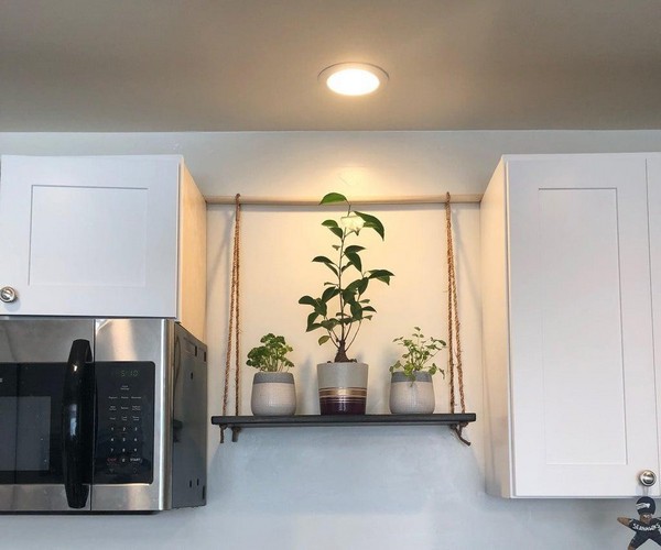 Hanging Kitchen Shelves