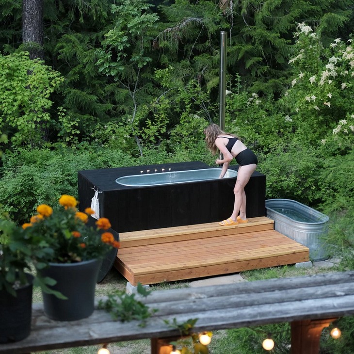 How To Build A DIY Hot Tub In Your Backyard