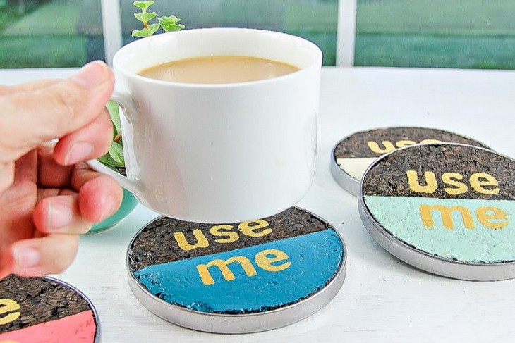 How To Make DIY Cork Coasters