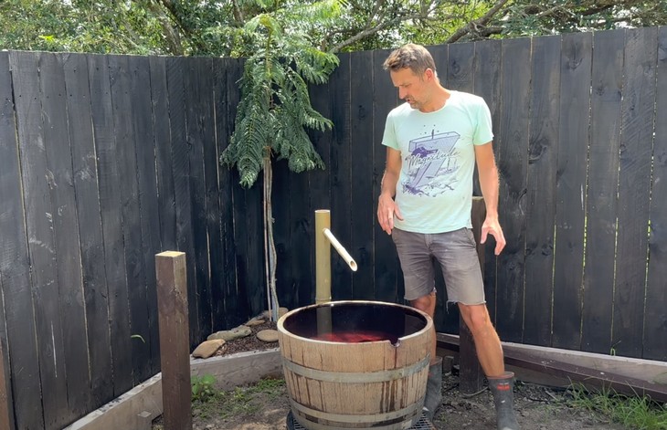 Japanese Bamboo Fountain Construction