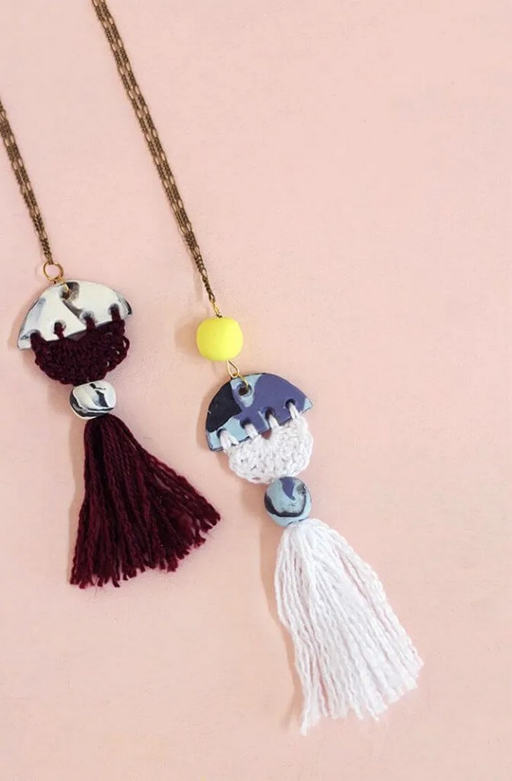 Modern Tassel DIY Necklace