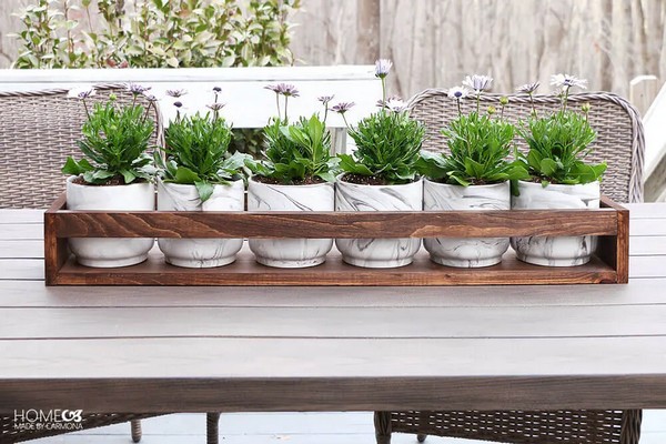 Outdoor DIY Plant Holder