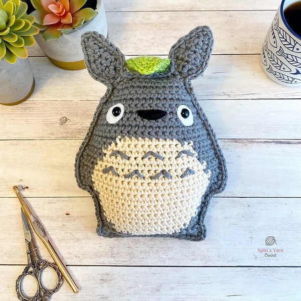 Totoro Crochet Pattern