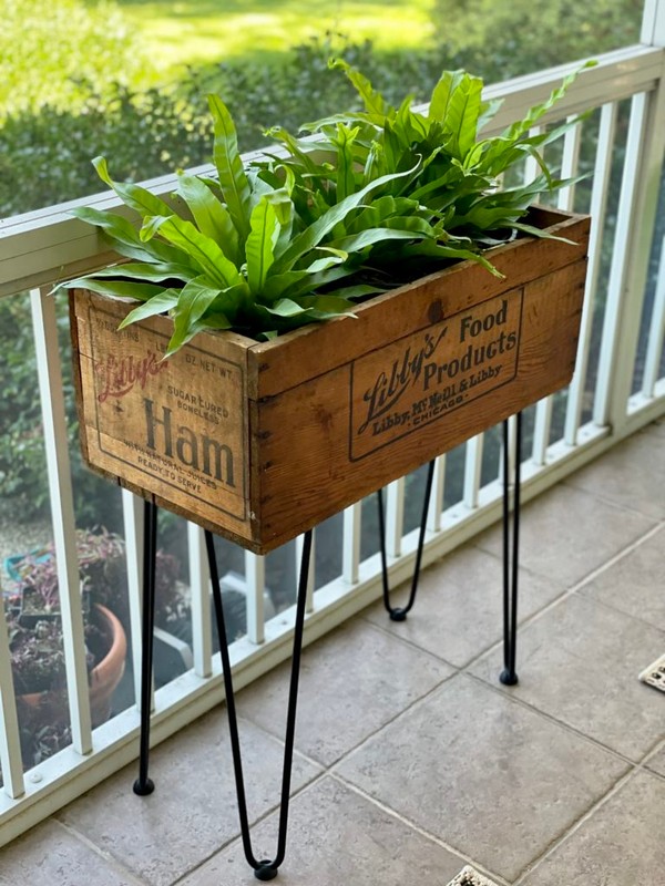 Wooden Crate Plant box 