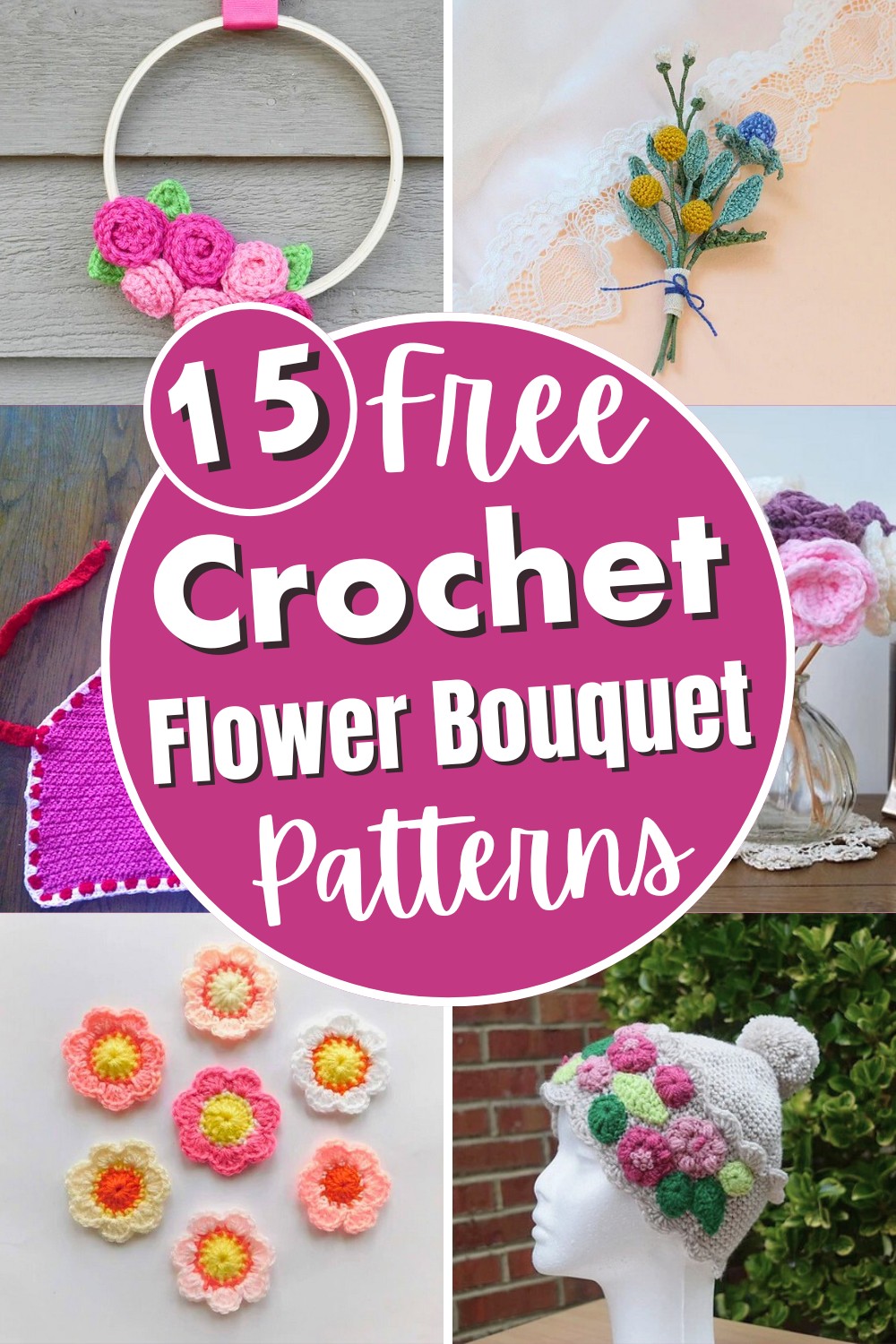 Crochet Flower Bouquet Patterns