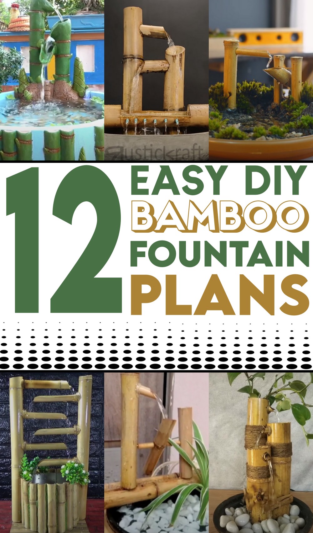 DIY Bamboo Fountain Plans 1