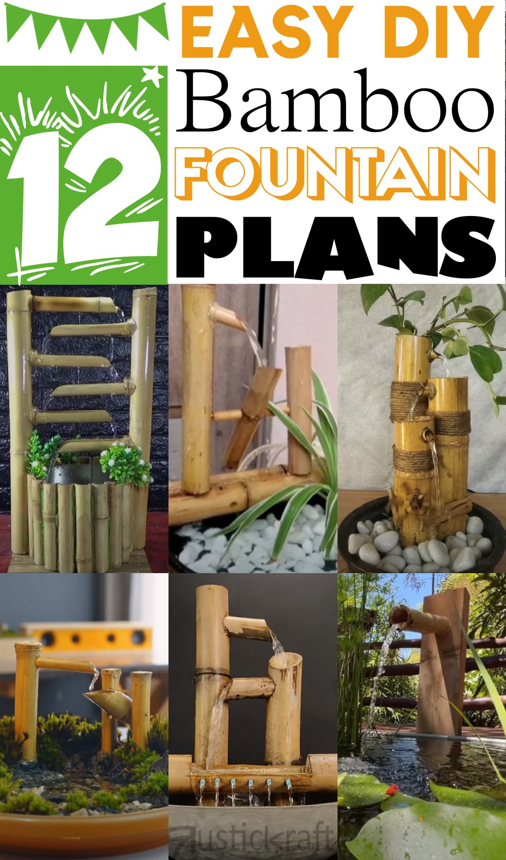 DIY Bamboo Fountain Plans