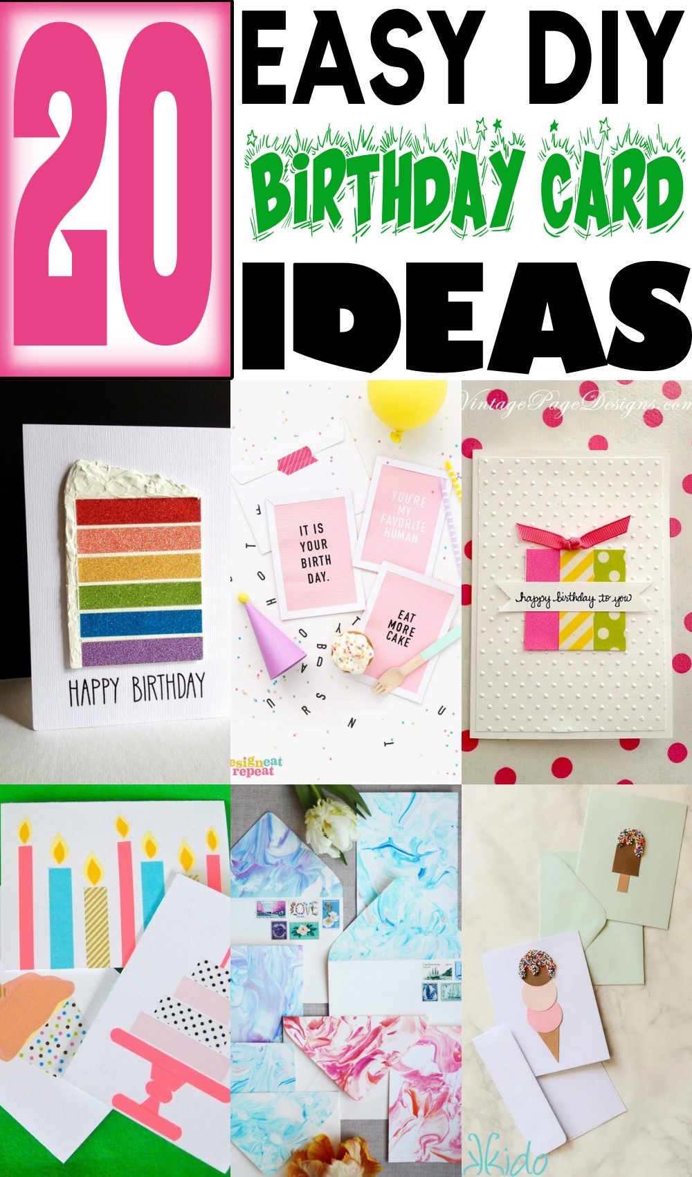 DIY Birthday Card Ideas 1