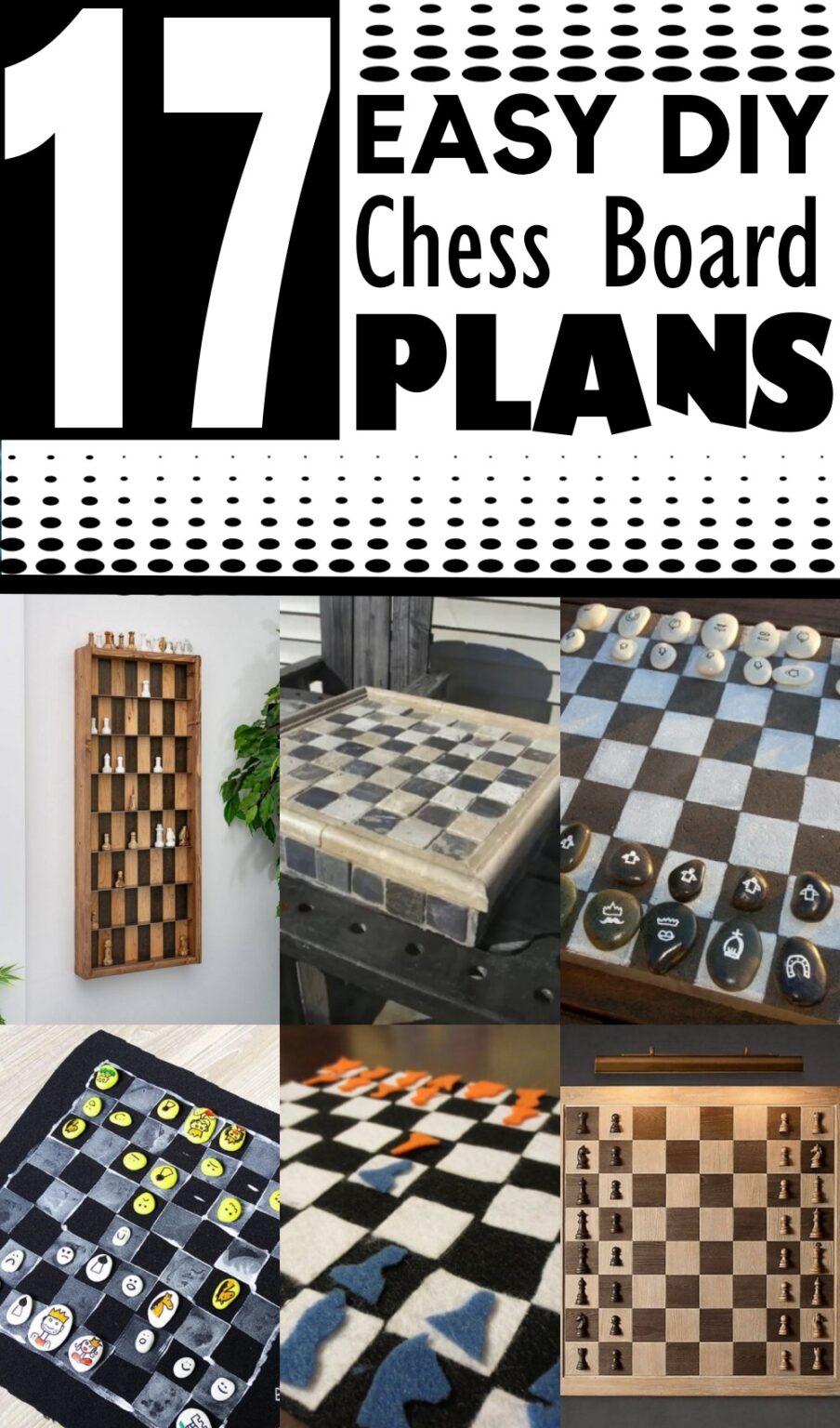 17 Creative DIY Chess Board Plans That Are Super Easy!