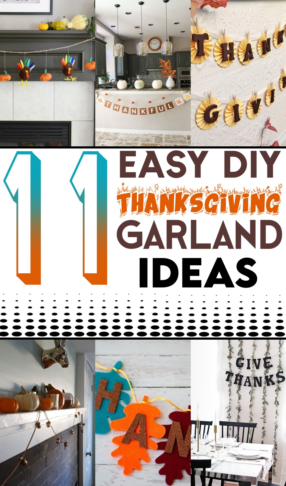 DIY Thanksgiving Garland Ideas