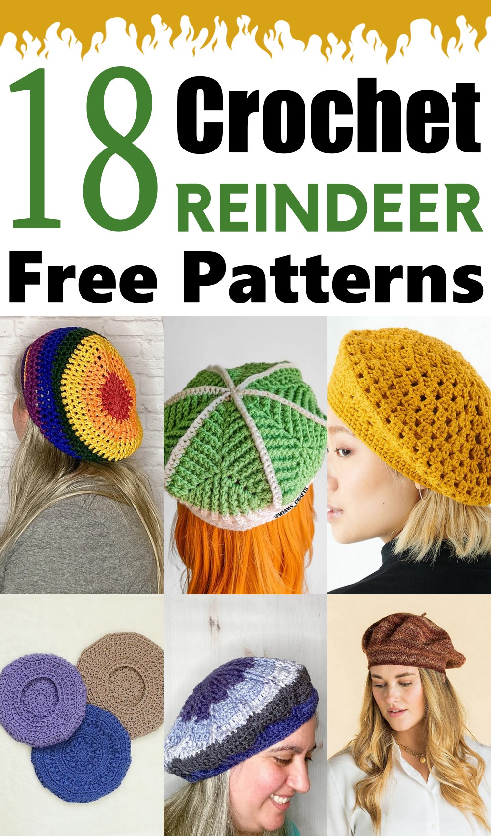 Free Crochet Beret Patterns 1