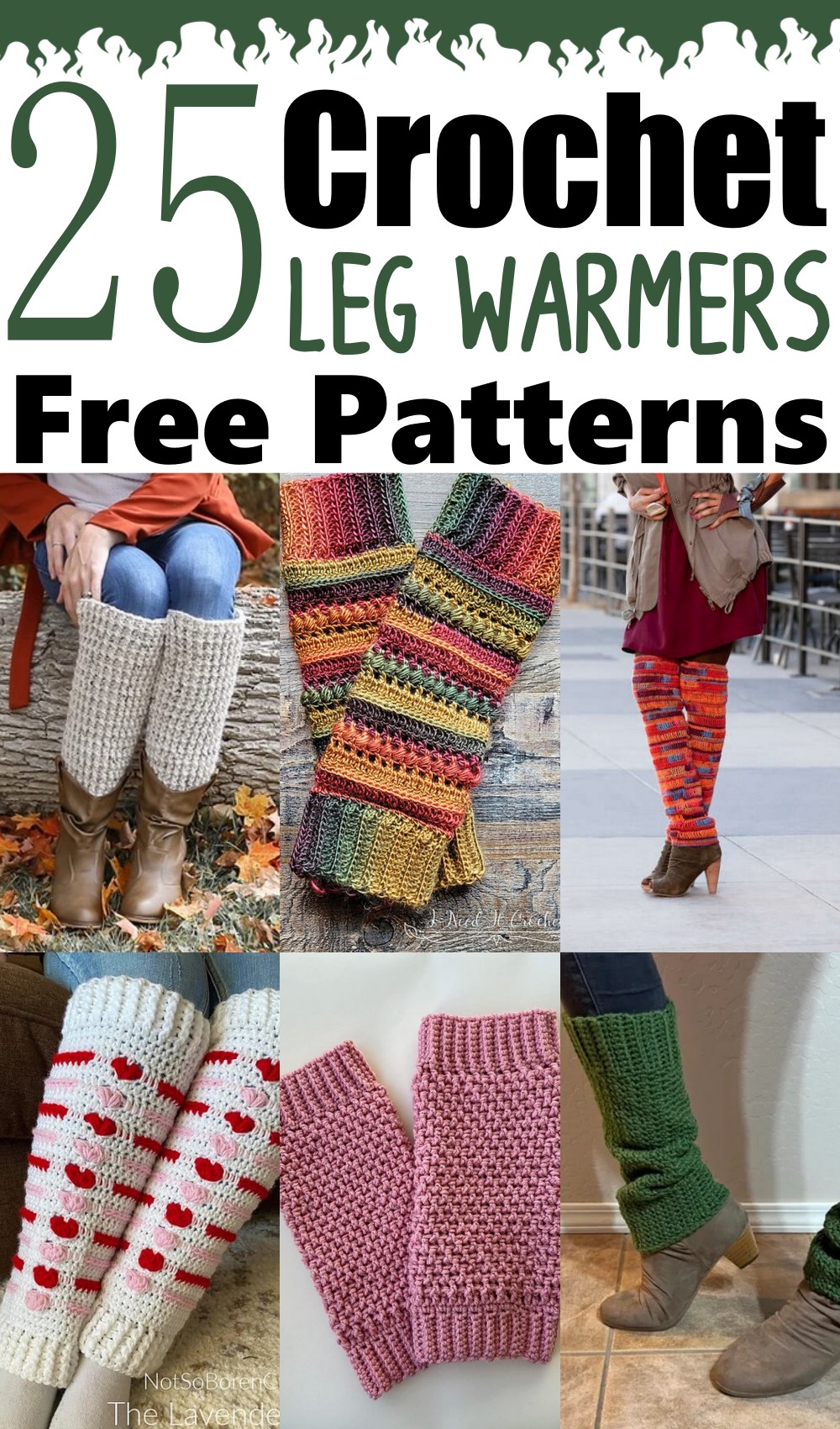Free Crochet Leg Warmers Patterns 1