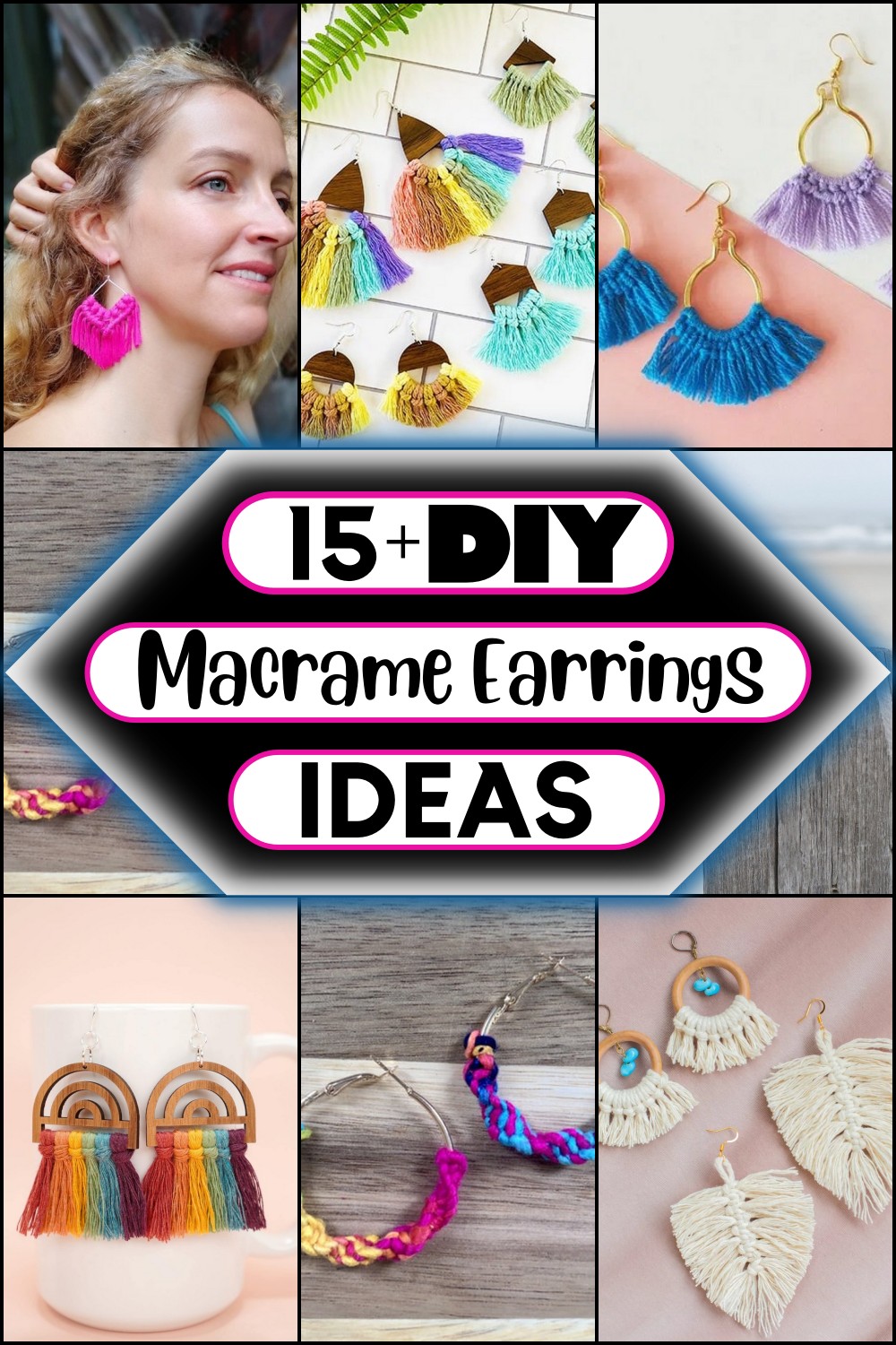 DIY Macrame Earrings Ideas