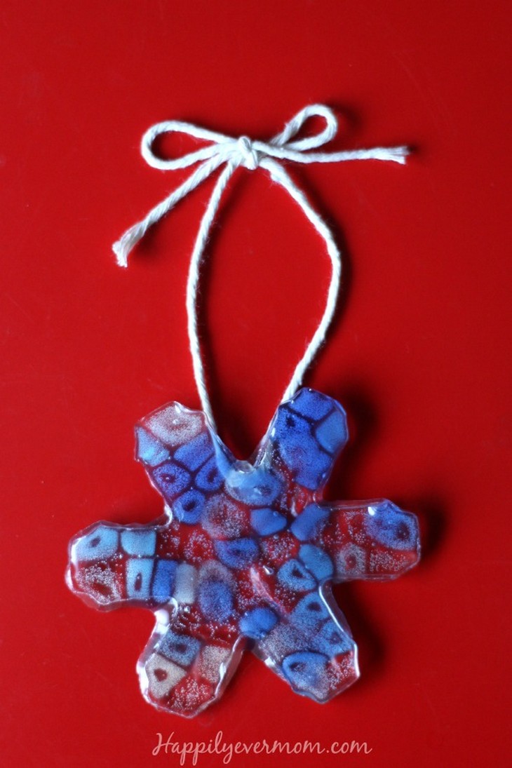 Easiest Ever Melted Pony Bead Ornament