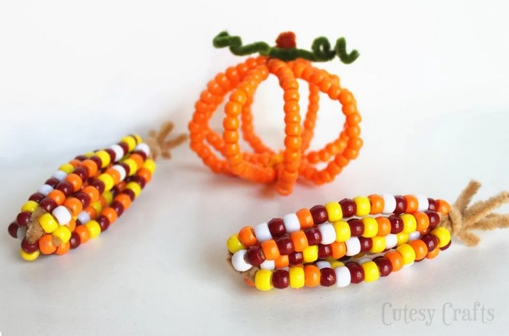 Pony Bead Indian Corn