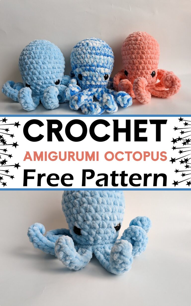 10 Free Crochet Octopus Patterns To Make Cute 8 Legged Friends ...