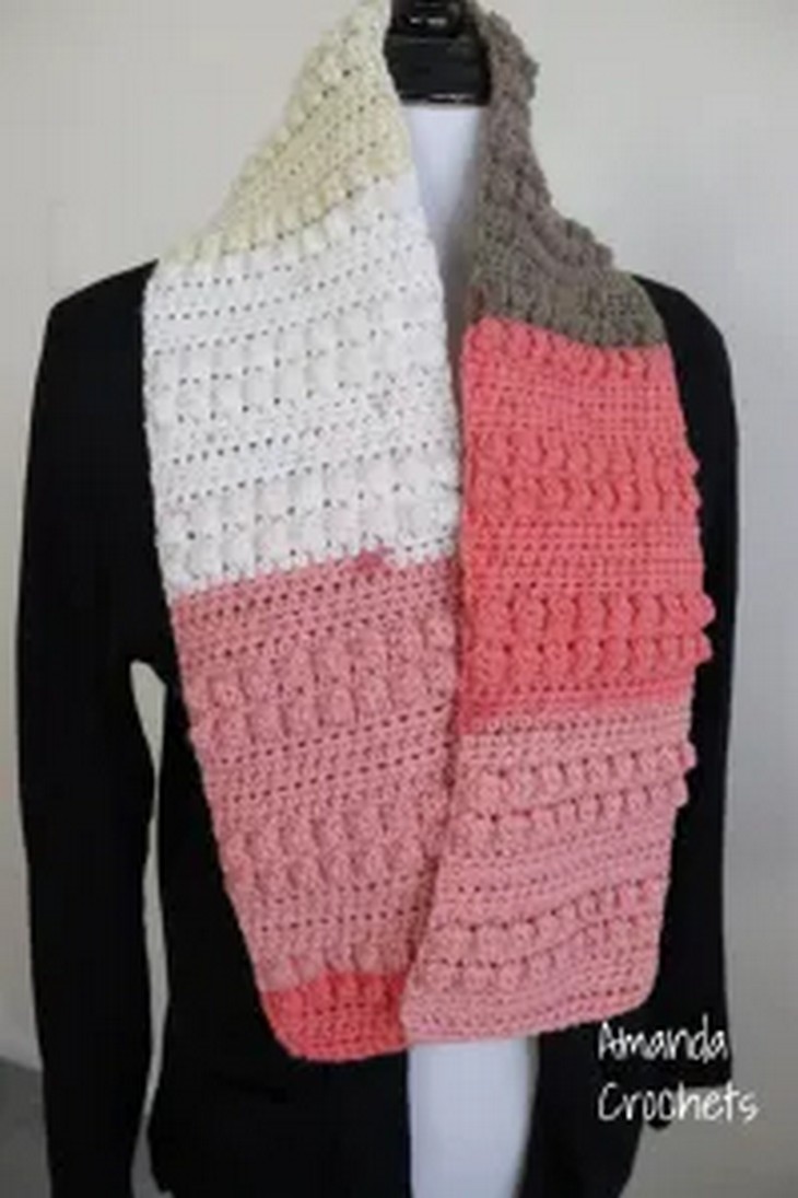 Bobble Scarf Pattern