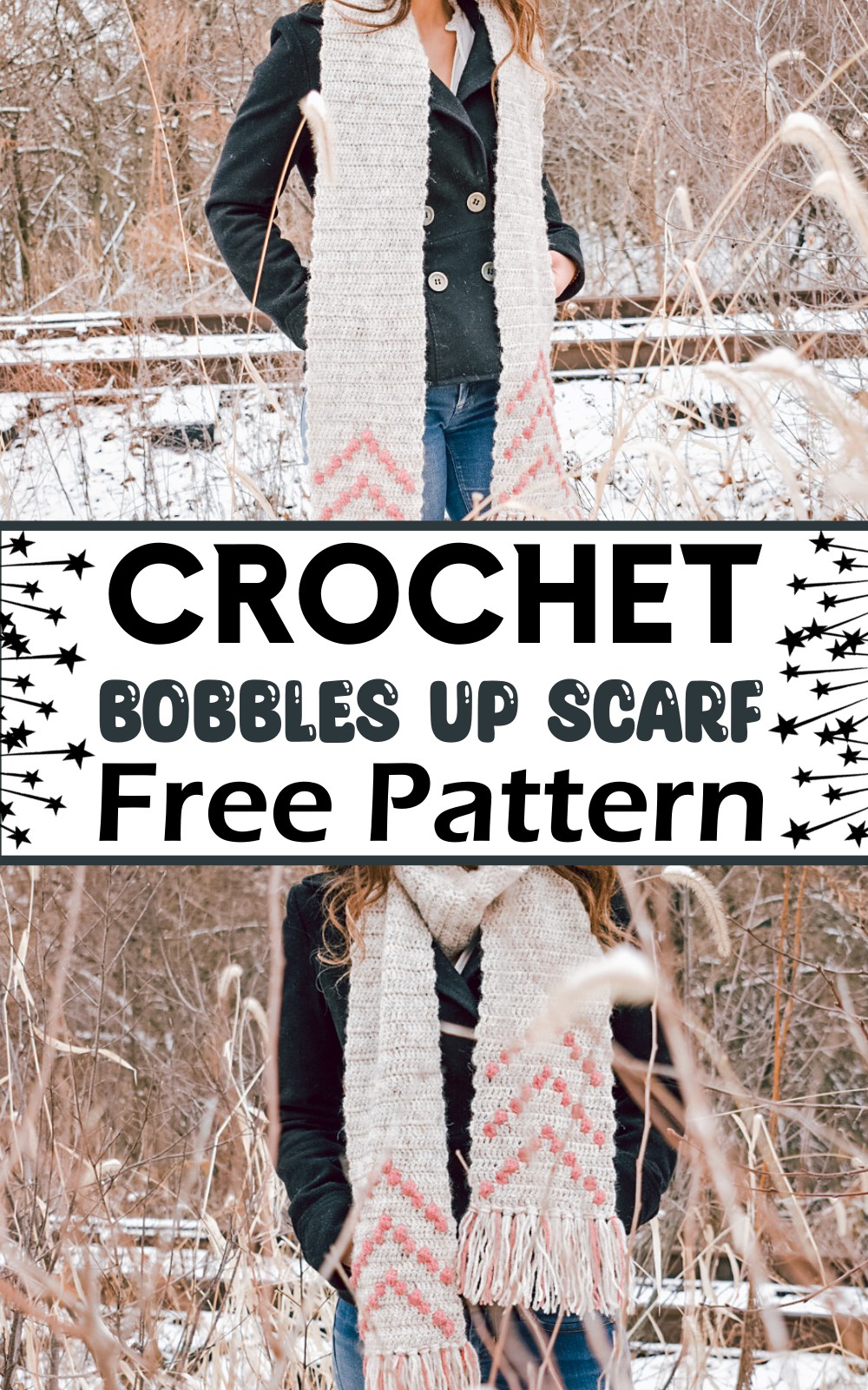Bobbles Up Scarf