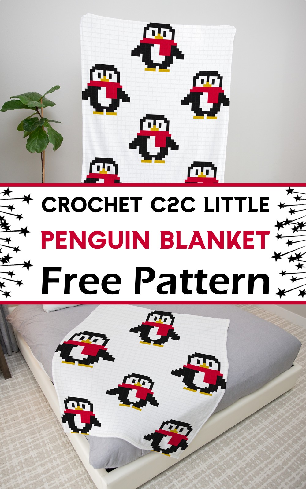 C2c Little Penguin Blanket