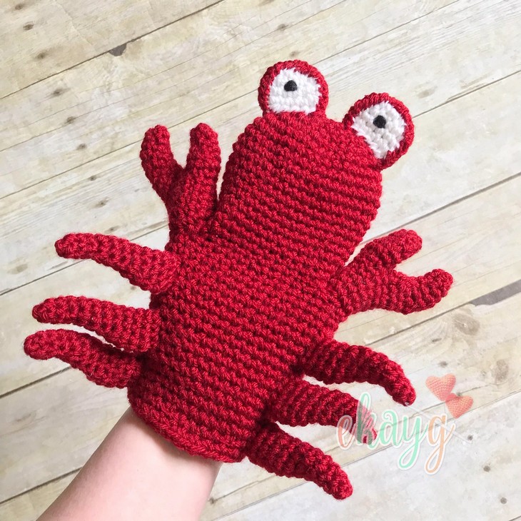 Crab Hand Puppet