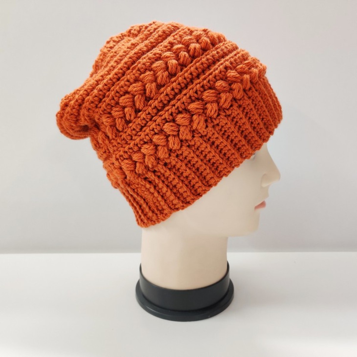 Crochet Bobble Stitch Hats Patterns 1
