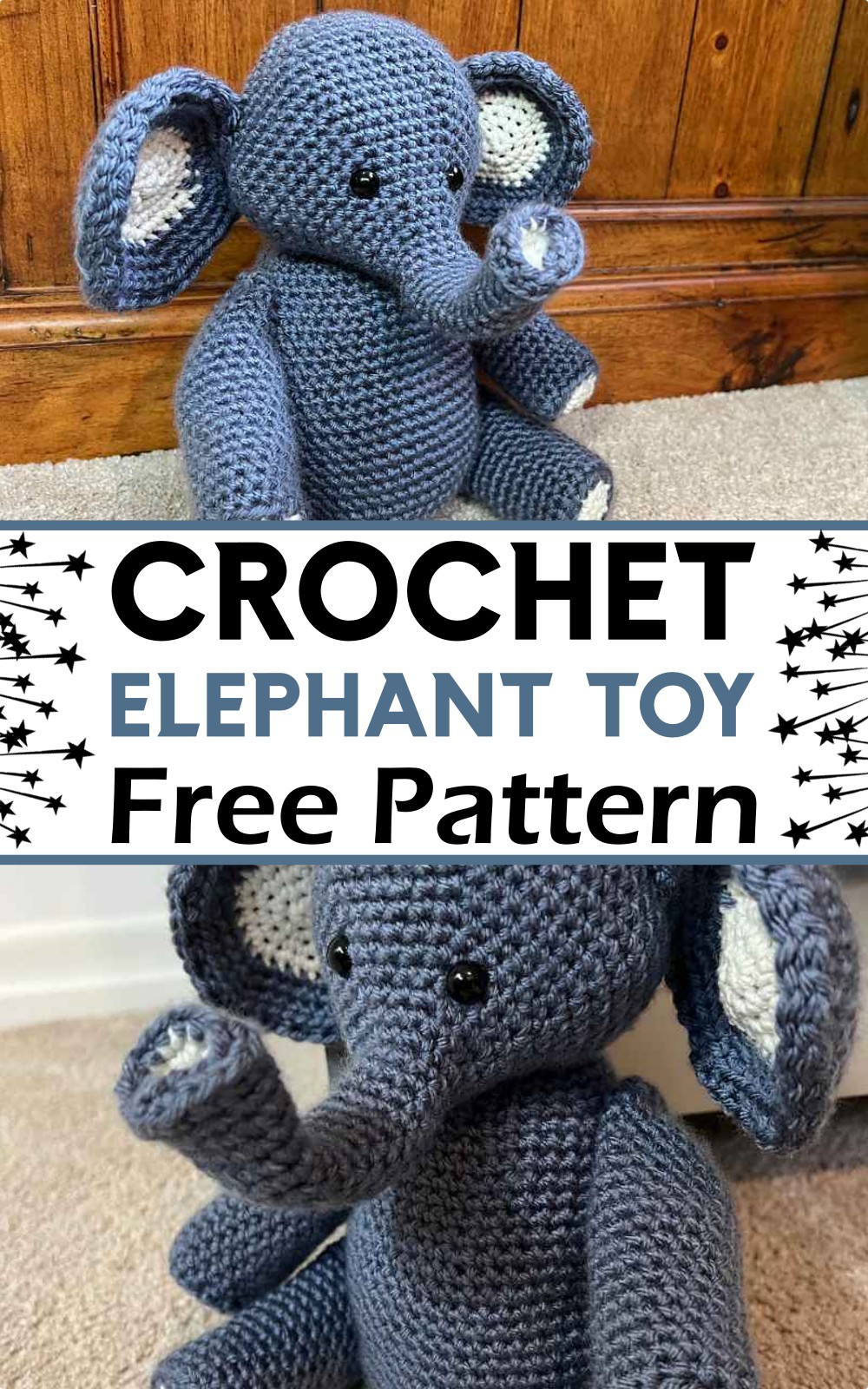 Crochet Elephant Toy