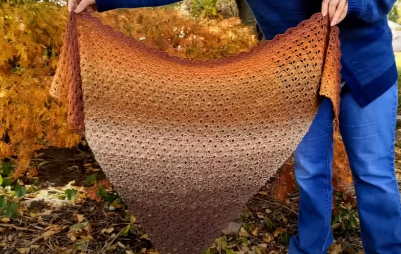 Crochet Shawl Pattern Easy