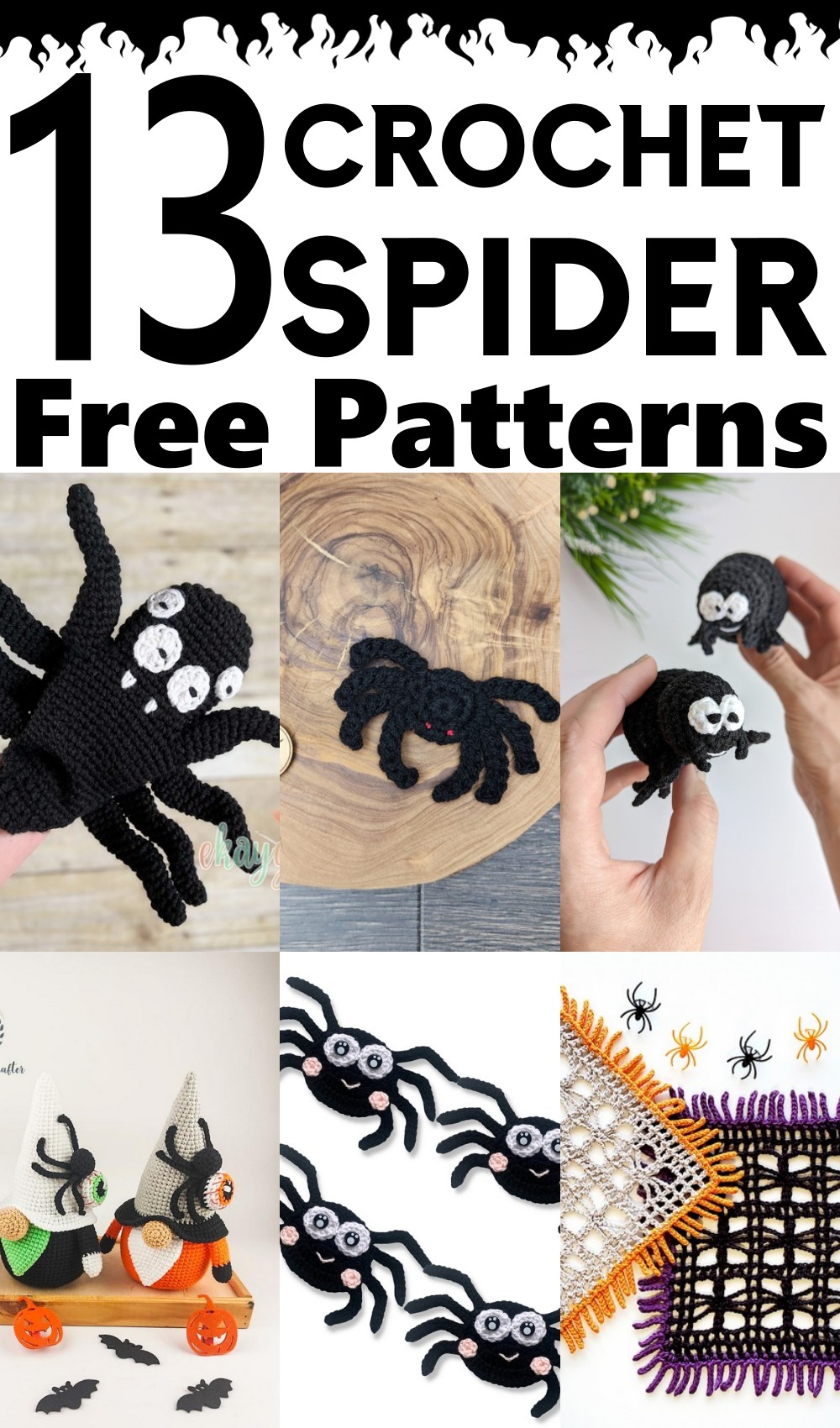 Crochet Spider Patterns 1