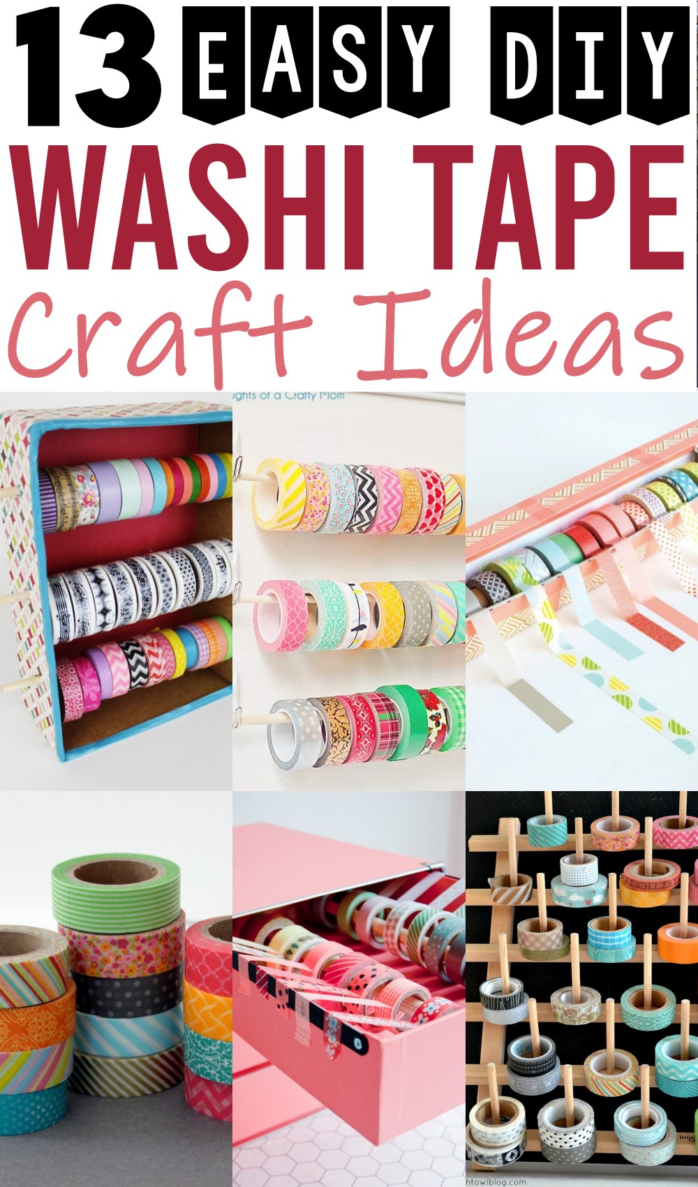 DIY Washi Tape Craft Ideas 1