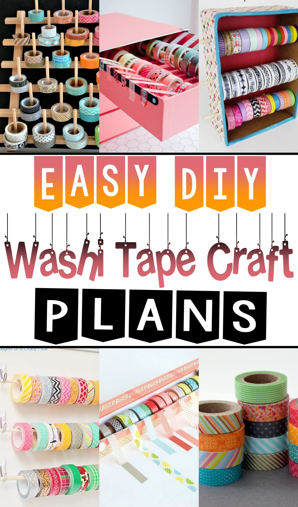 DIY Washi Tape Craft Ideas